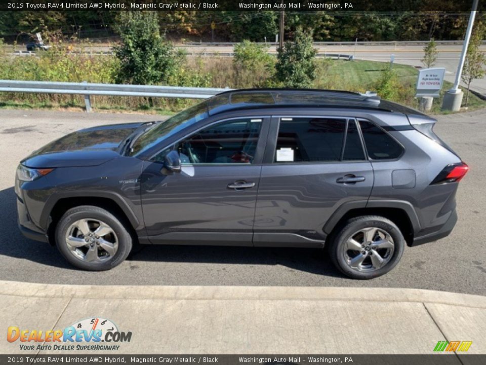 2019 Toyota RAV4 Limited AWD Hybrid Magnetic Gray Metallic / Black Photo #11