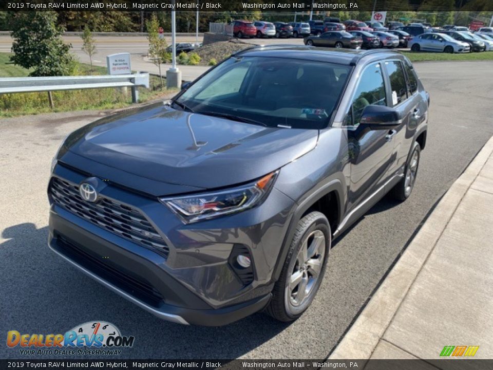 2019 Toyota RAV4 Limited AWD Hybrid Magnetic Gray Metallic / Black Photo #14