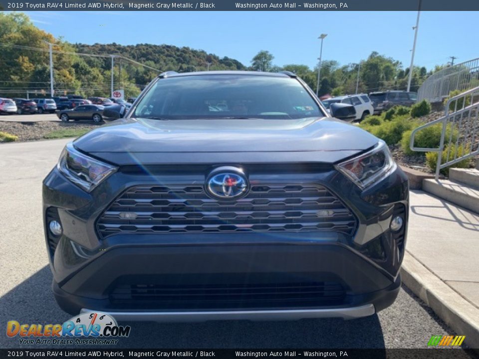 2019 Toyota RAV4 Limited AWD Hybrid Magnetic Gray Metallic / Black Photo #15