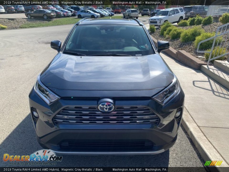 2019 Toyota RAV4 Limited AWD Hybrid Magnetic Gray Metallic / Black Photo #16
