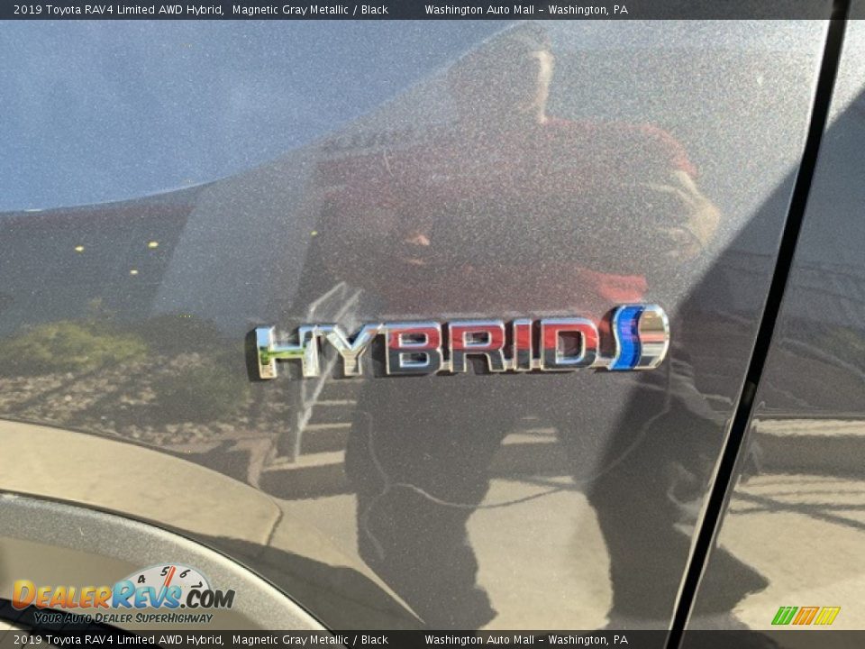 2019 Toyota RAV4 Limited AWD Hybrid Magnetic Gray Metallic / Black Photo #17