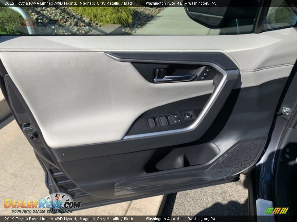 2019 Toyota RAV4 Limited AWD Hybrid Magnetic Gray Metallic / Black Photo #18