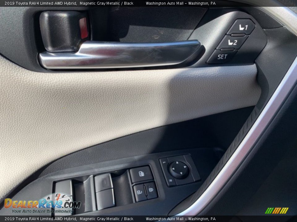 2019 Toyota RAV4 Limited AWD Hybrid Magnetic Gray Metallic / Black Photo #19