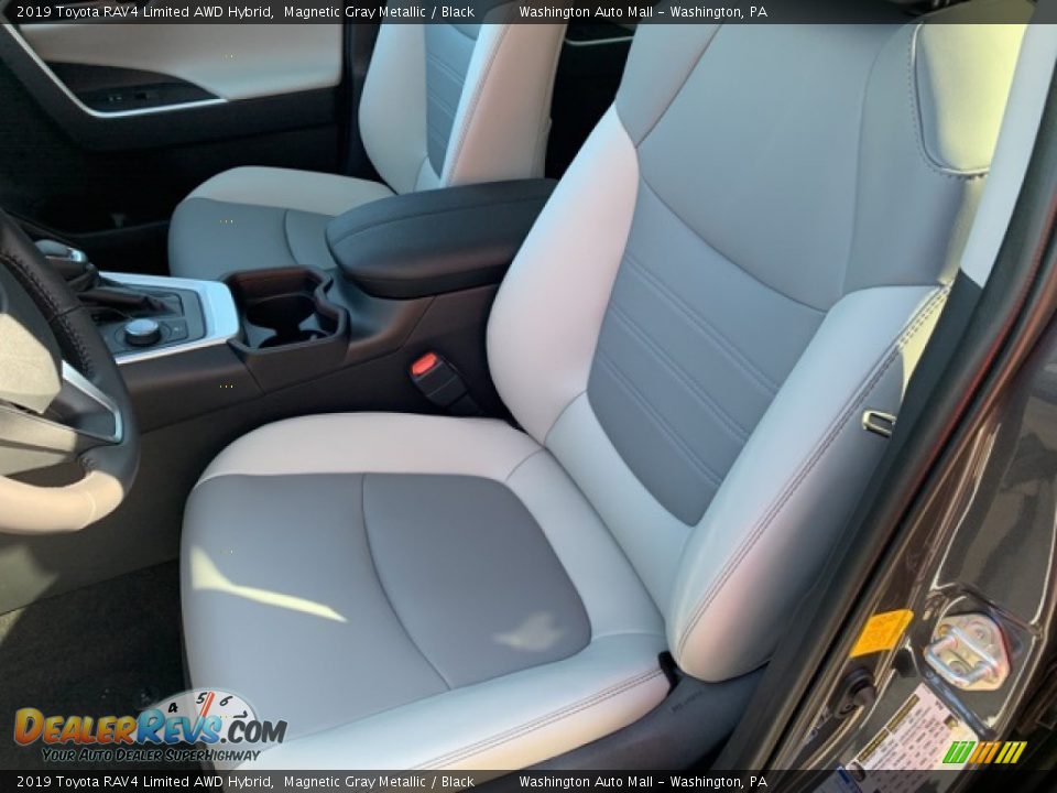 2019 Toyota RAV4 Limited AWD Hybrid Magnetic Gray Metallic / Black Photo #21