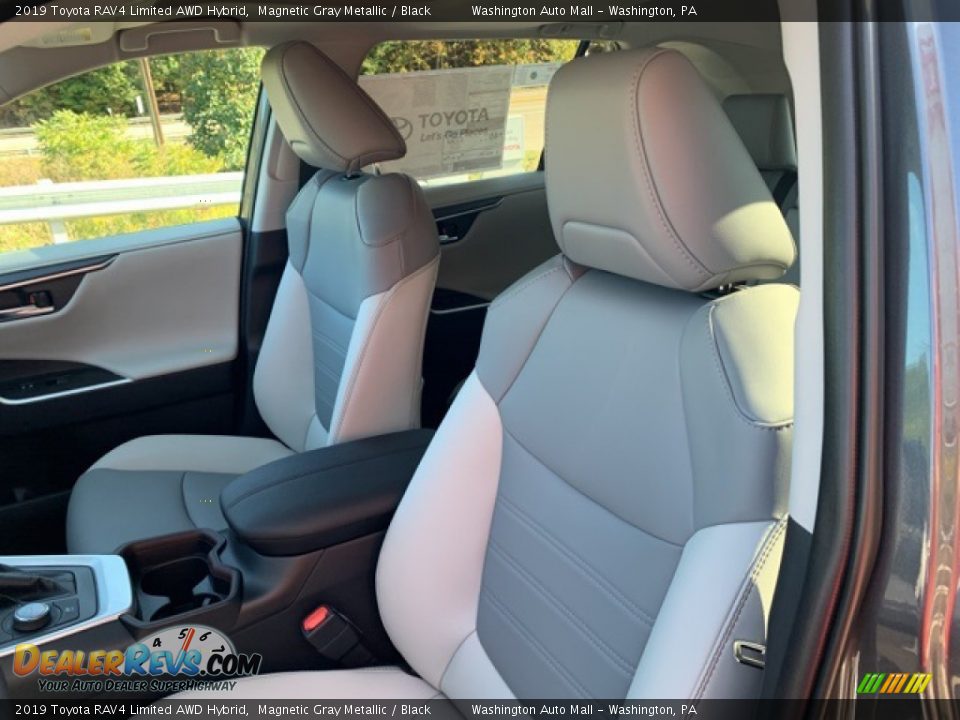 2019 Toyota RAV4 Limited AWD Hybrid Magnetic Gray Metallic / Black Photo #22