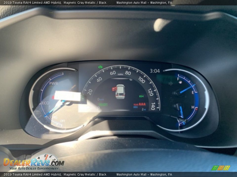 2019 Toyota RAV4 Limited AWD Hybrid Magnetic Gray Metallic / Black Photo #26