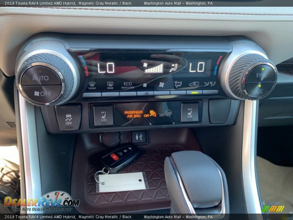 2019 Toyota RAV4 Limited AWD Hybrid Magnetic Gray Metallic / Black Photo #30