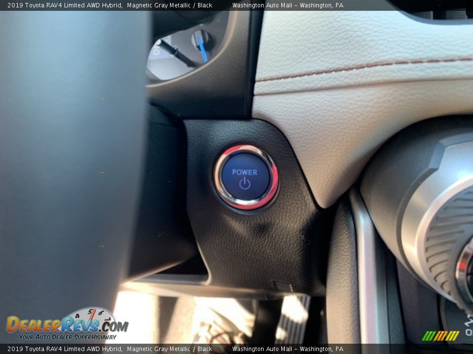 2019 Toyota RAV4 Limited AWD Hybrid Magnetic Gray Metallic / Black Photo #31