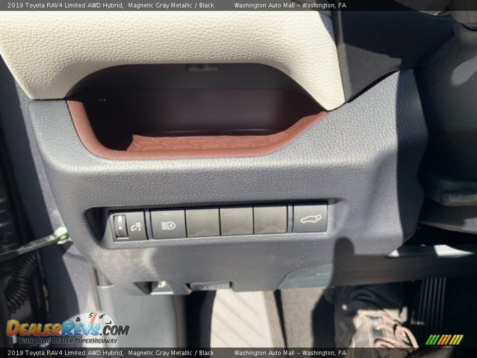 2019 Toyota RAV4 Limited AWD Hybrid Magnetic Gray Metallic / Black Photo #32