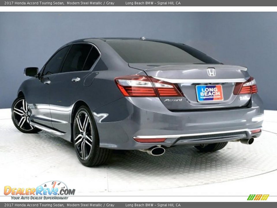 2017 Honda Accord Touring Sedan Modern Steel Metallic / Gray Photo #10