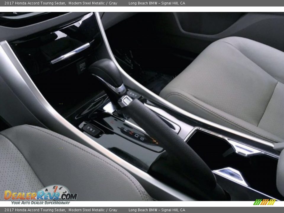 2017 Honda Accord Touring Sedan Modern Steel Metallic / Gray Photo #18