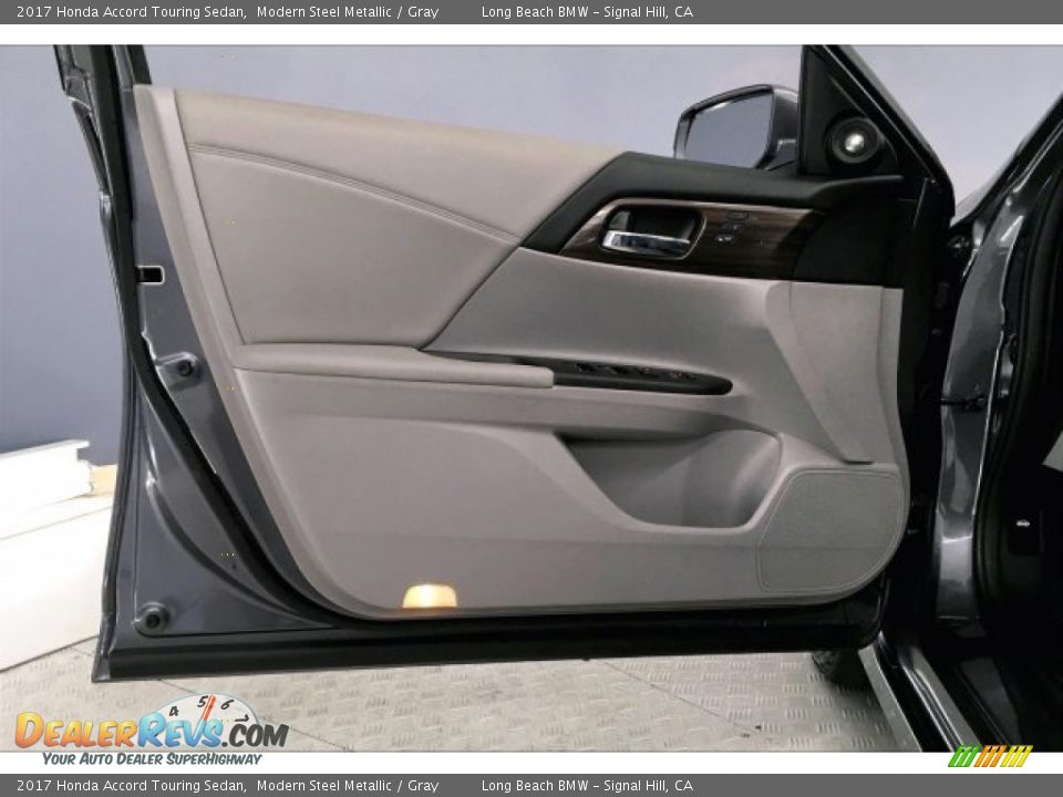 2017 Honda Accord Touring Sedan Modern Steel Metallic / Gray Photo #21
