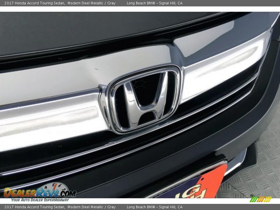 2017 Honda Accord Touring Sedan Modern Steel Metallic / Gray Photo #29