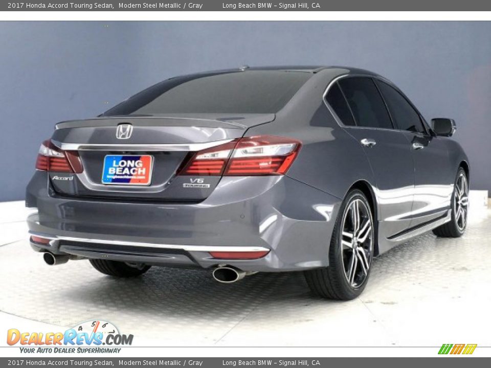 2017 Honda Accord Touring Sedan Modern Steel Metallic / Gray Photo #30