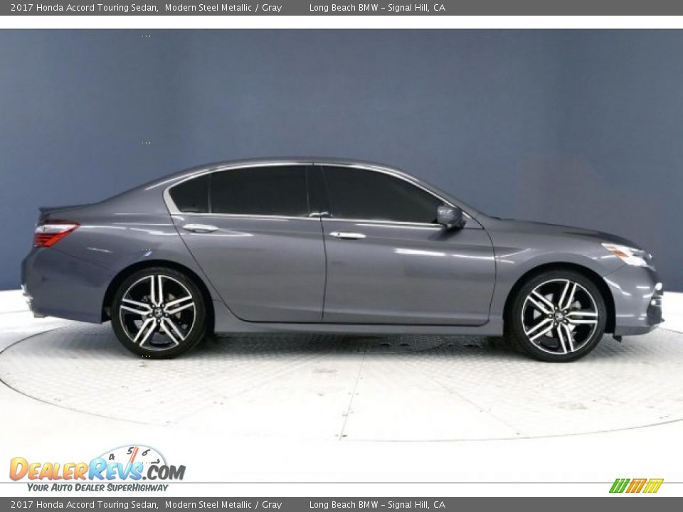 2017 Honda Accord Touring Sedan Modern Steel Metallic / Gray Photo #31