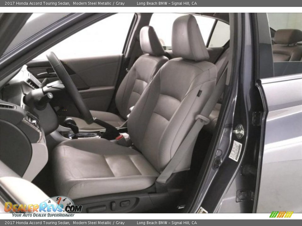 2017 Honda Accord Touring Sedan Modern Steel Metallic / Gray Photo #32