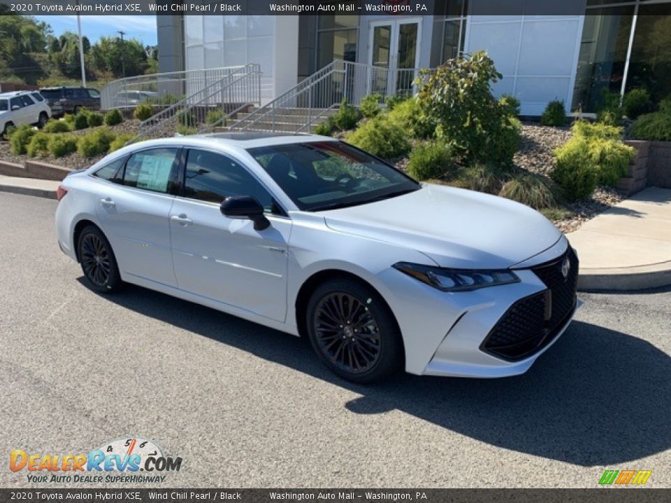 2020 Toyota Avalon Hybrid XSE Wind Chill Pearl / Black Photo #1