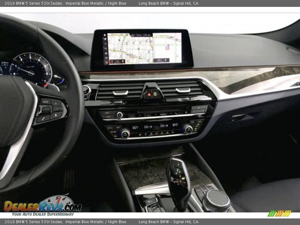 2019 BMW 5 Series 530i Sedan Imperial Blue Metallic / Night Blue Photo #5