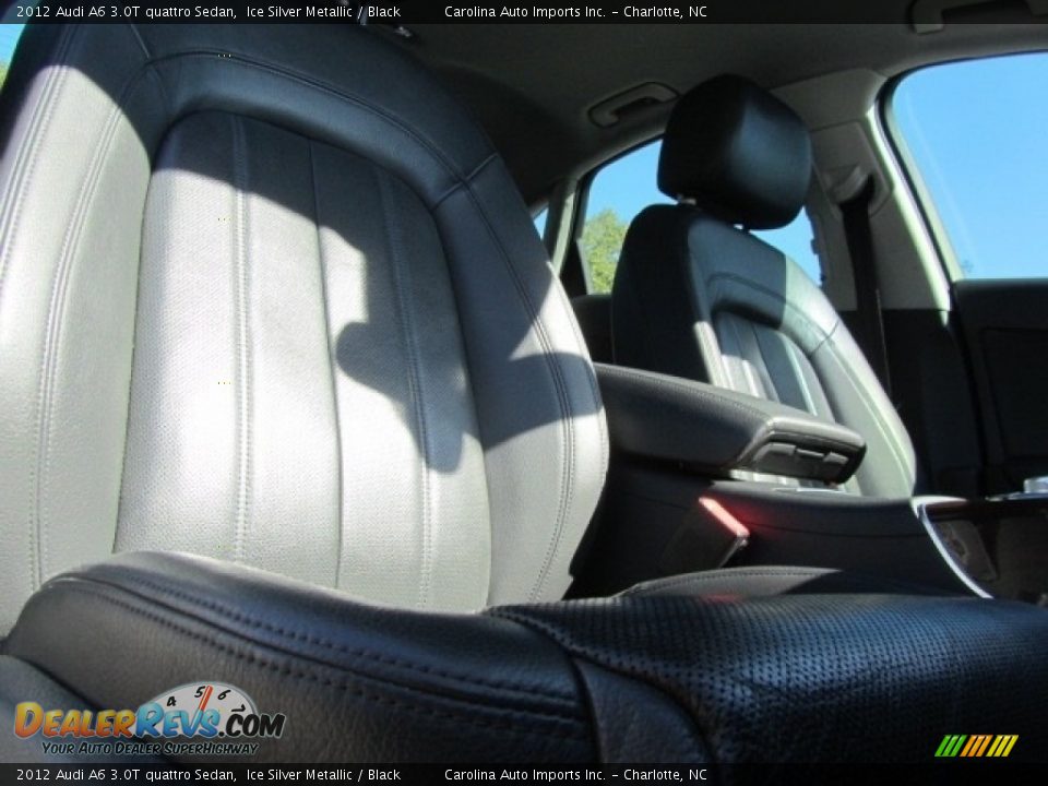 2012 Audi A6 3.0T quattro Sedan Ice Silver Metallic / Black Photo #23