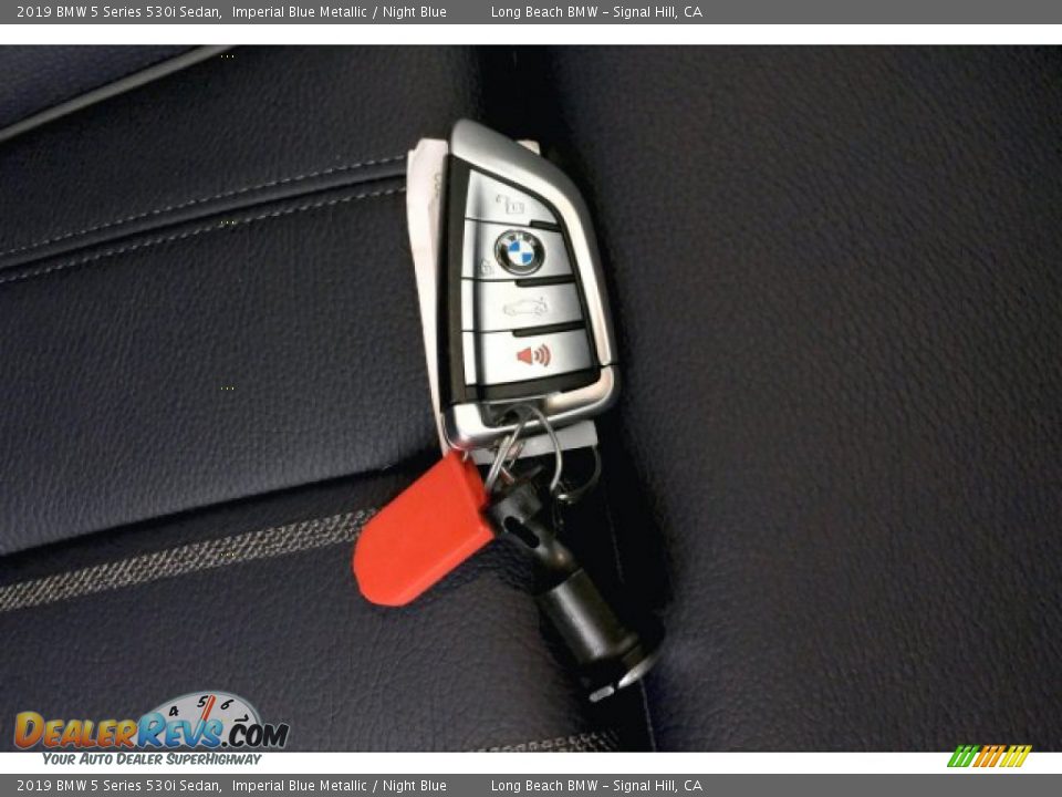 2019 BMW 5 Series 530i Sedan Imperial Blue Metallic / Night Blue Photo #11