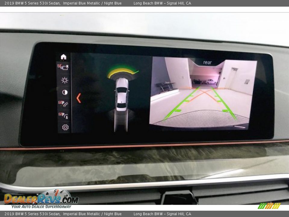 2019 BMW 5 Series 530i Sedan Imperial Blue Metallic / Night Blue Photo #13
