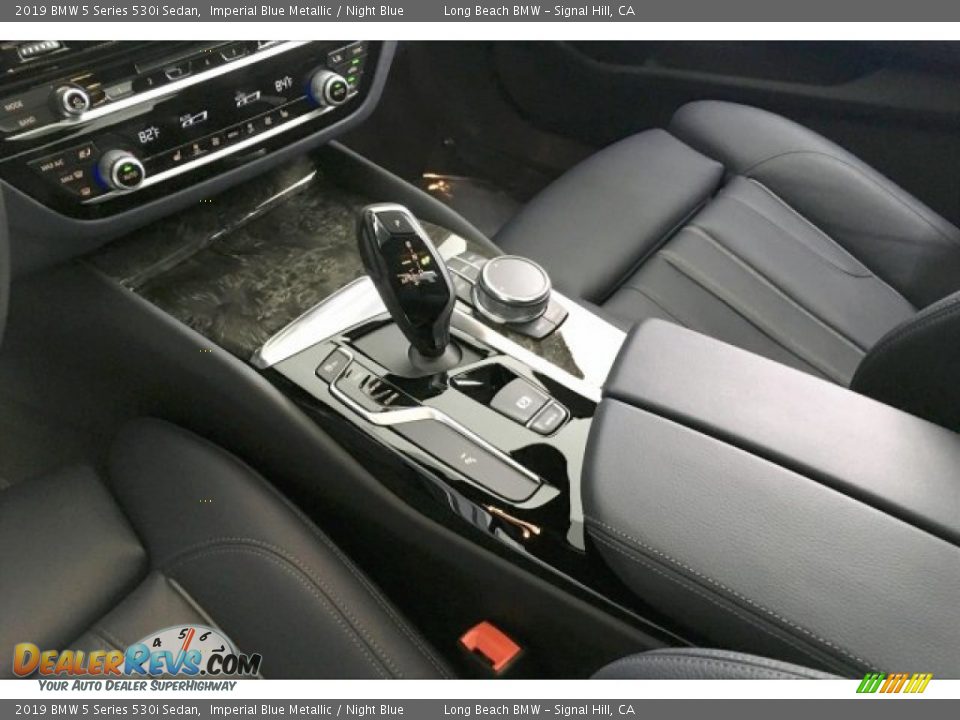 2019 BMW 5 Series 530i Sedan Imperial Blue Metallic / Night Blue Photo #18