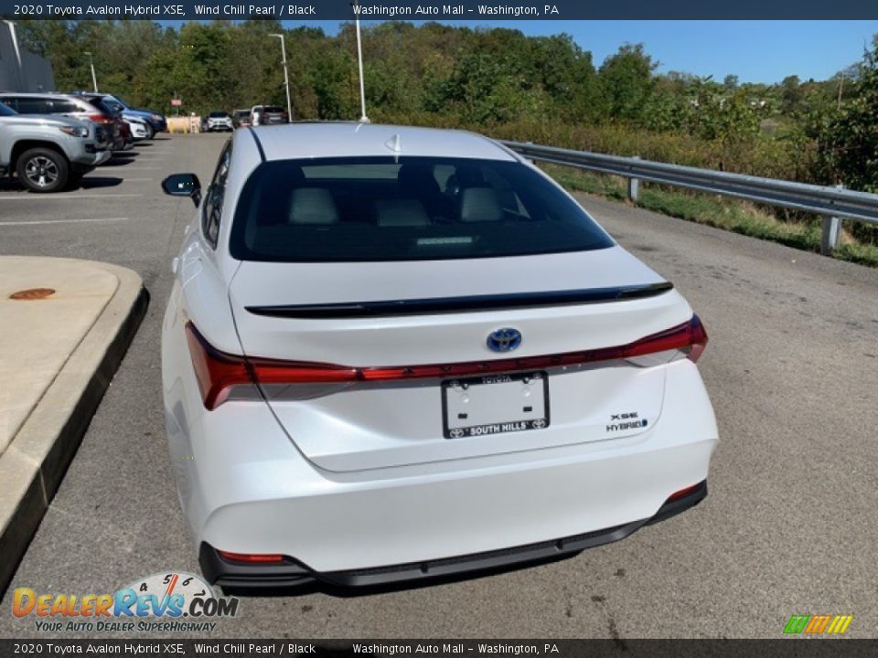 2020 Toyota Avalon Hybrid XSE Wind Chill Pearl / Black Photo #9