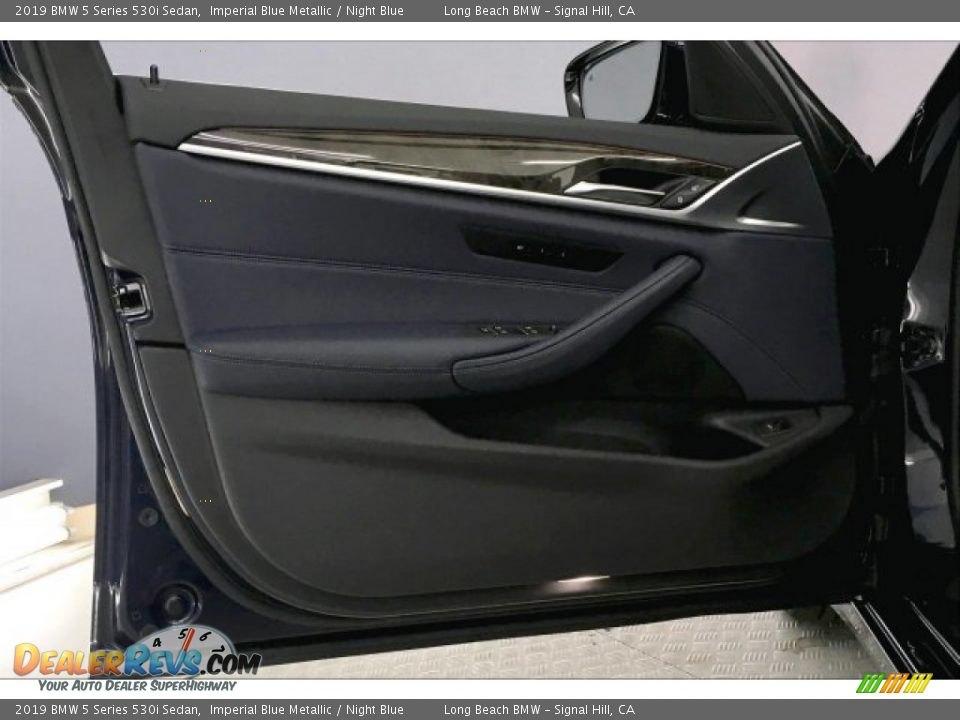 2019 BMW 5 Series 530i Sedan Imperial Blue Metallic / Night Blue Photo #21