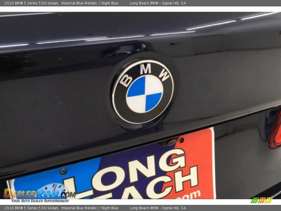 2019 BMW 5 Series 530i Sedan Imperial Blue Metallic / Night Blue Photo #23
