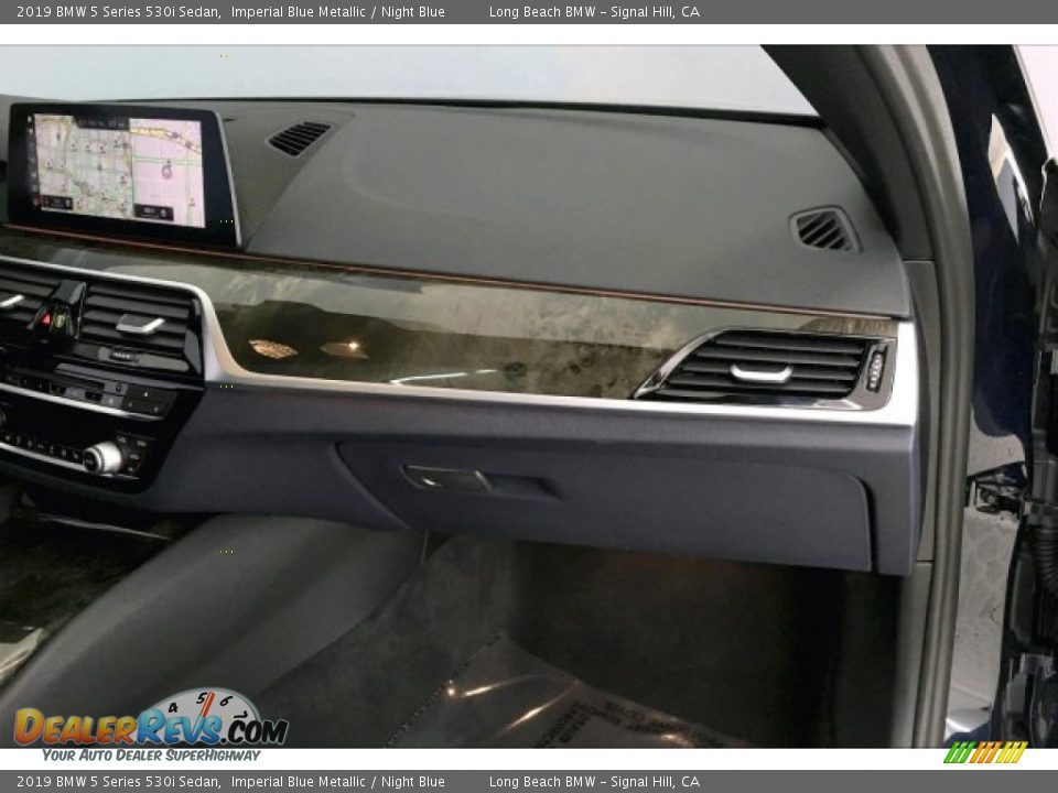 2019 BMW 5 Series 530i Sedan Imperial Blue Metallic / Night Blue Photo #24