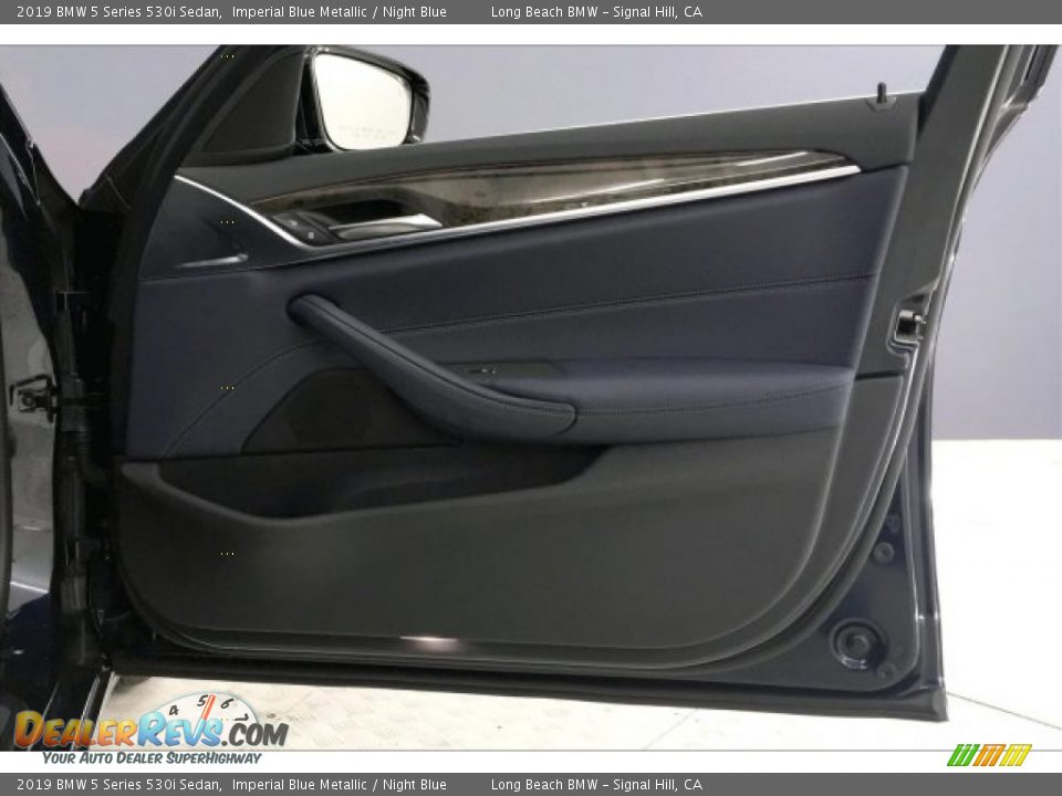 2019 BMW 5 Series 530i Sedan Imperial Blue Metallic / Night Blue Photo #26