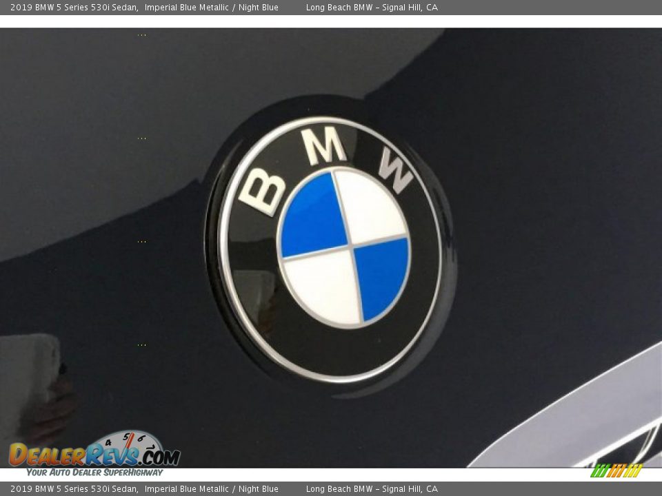 2019 BMW 5 Series 530i Sedan Imperial Blue Metallic / Night Blue Photo #29