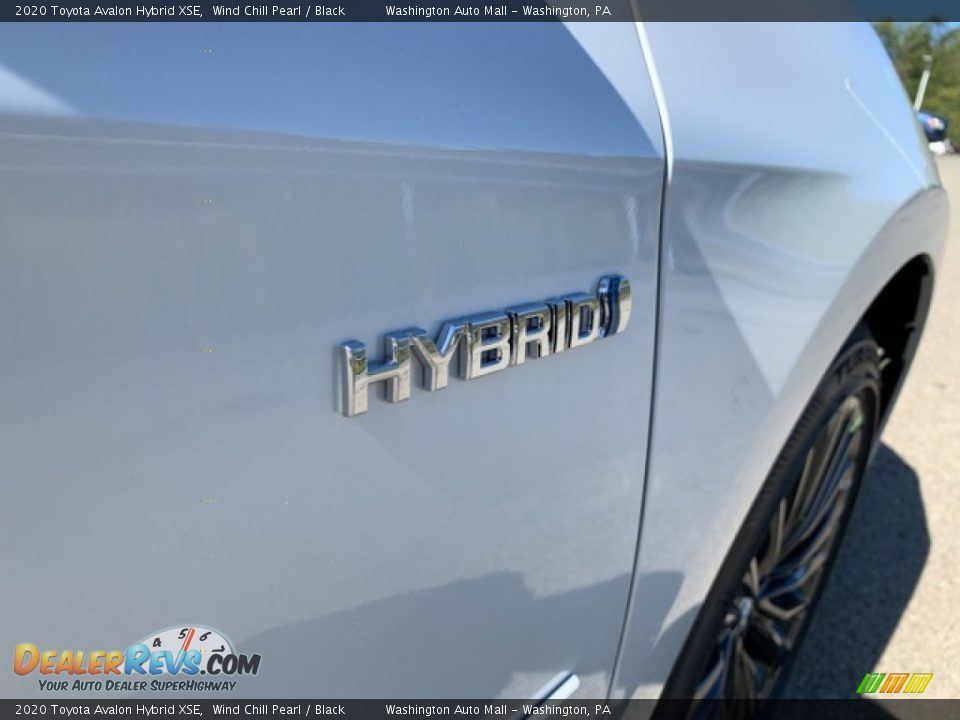 2020 Toyota Avalon Hybrid XSE Wind Chill Pearl / Black Photo #19