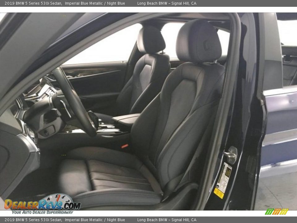 2019 BMW 5 Series 530i Sedan Imperial Blue Metallic / Night Blue Photo #32