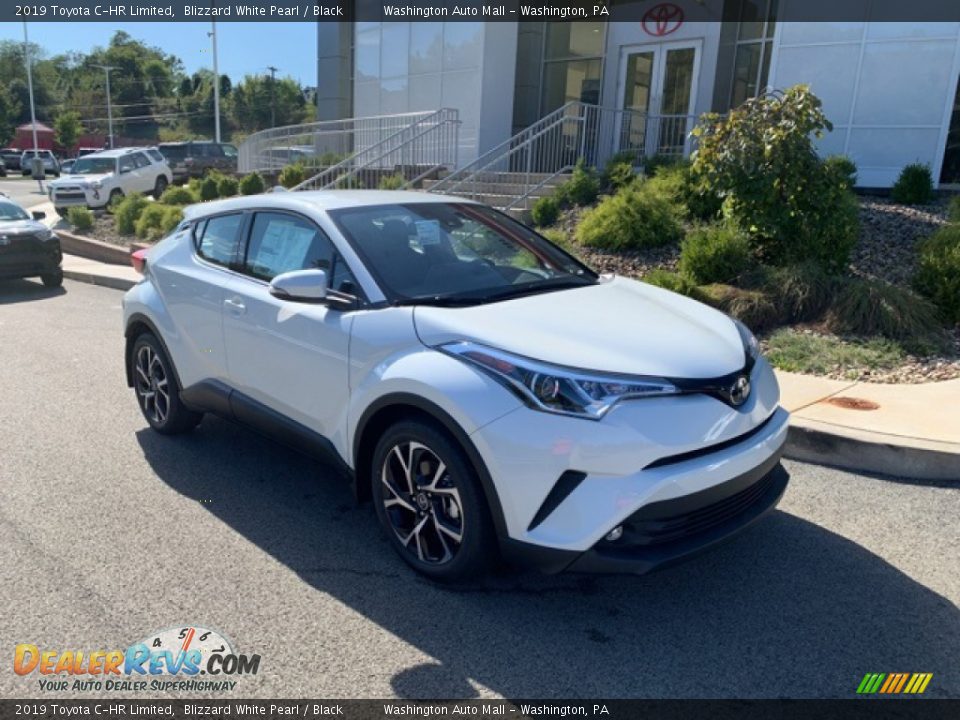 2019 Toyota C-HR Limited Blizzard White Pearl / Black Photo #1