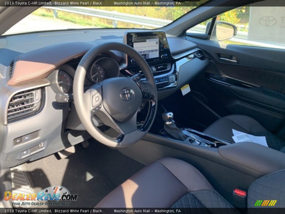 2019 Toyota C-HR Limited Blizzard White Pearl / Black Photo #3