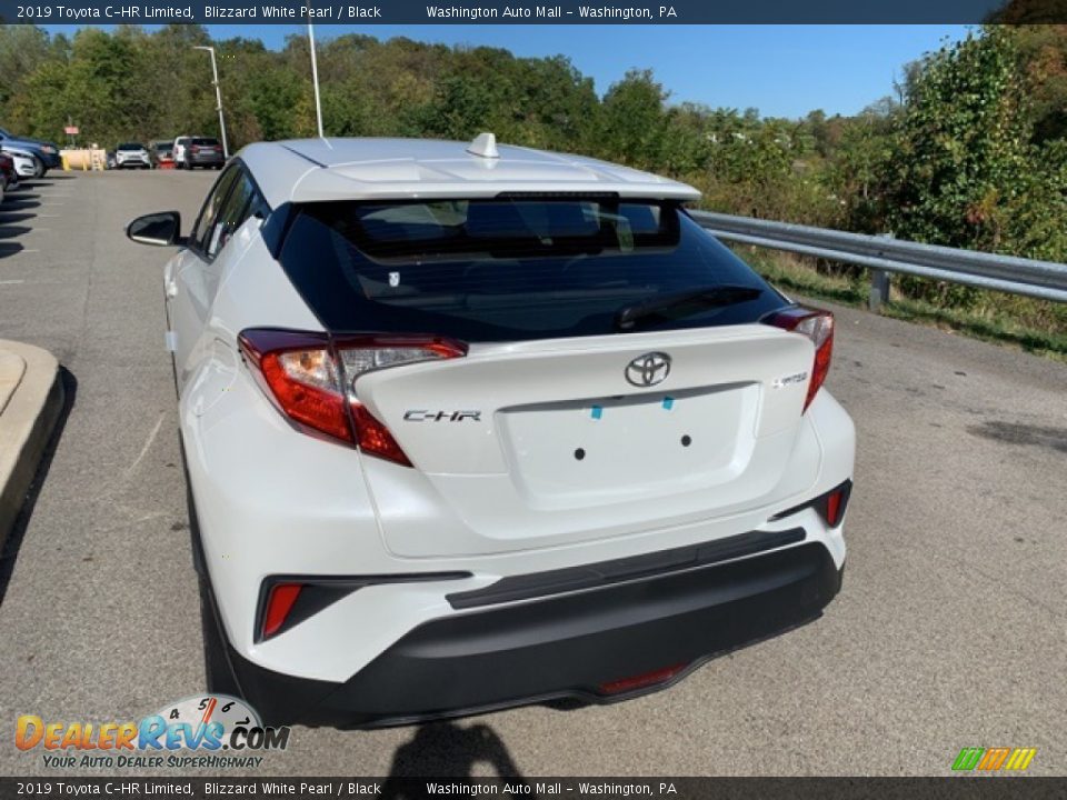 2019 Toyota C-HR Limited Blizzard White Pearl / Black Photo #9