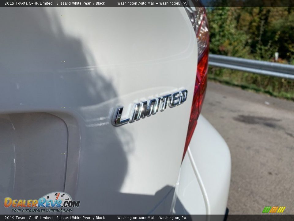 2019 Toyota C-HR Limited Blizzard White Pearl / Black Photo #10