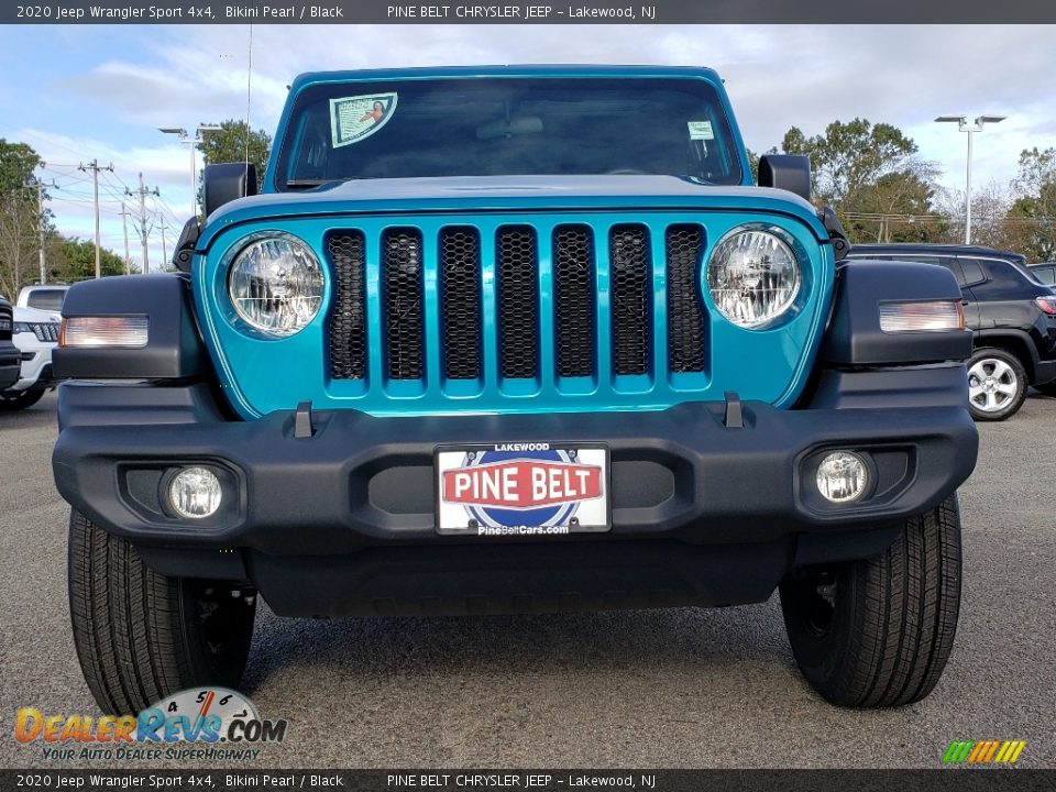 2020 Jeep Wrangler Sport 4x4 Bikini Pearl / Black Photo #2