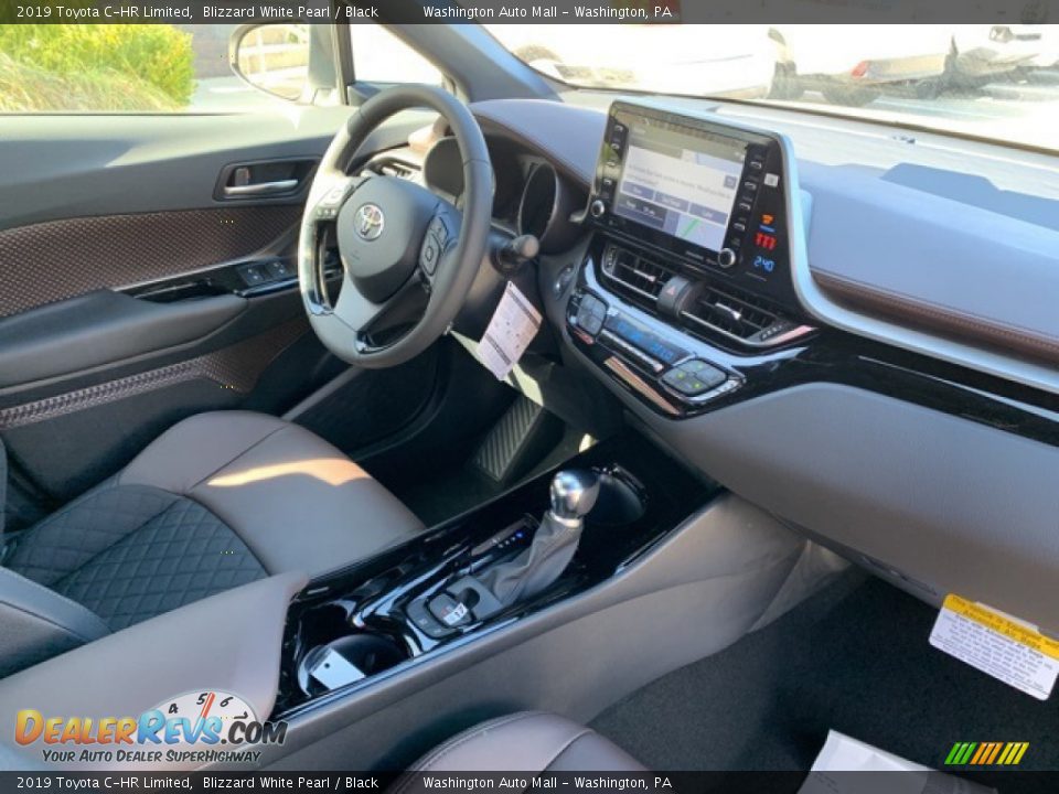 2019 Toyota C-HR Limited Blizzard White Pearl / Black Photo #16