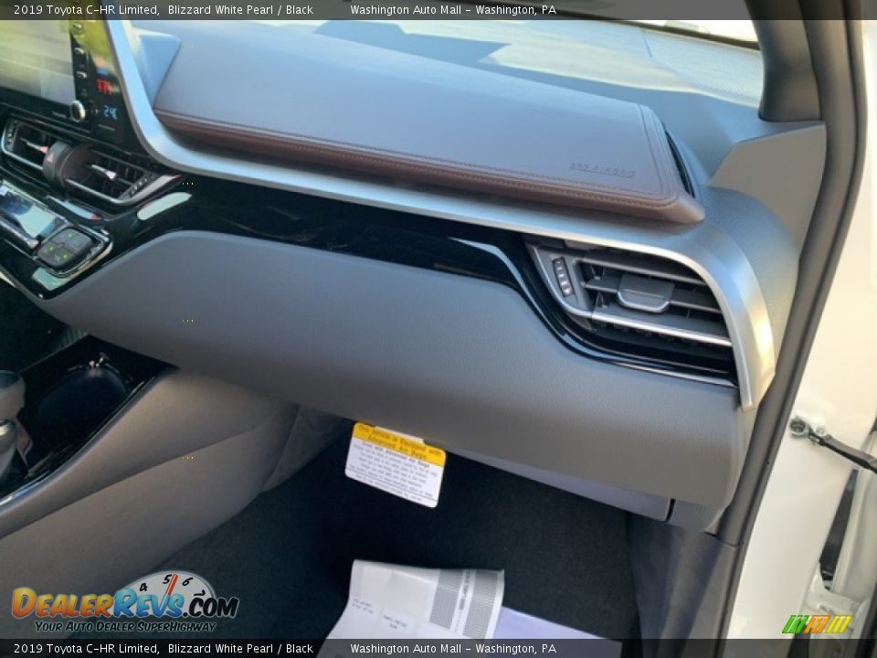 2019 Toyota C-HR Limited Blizzard White Pearl / Black Photo #17