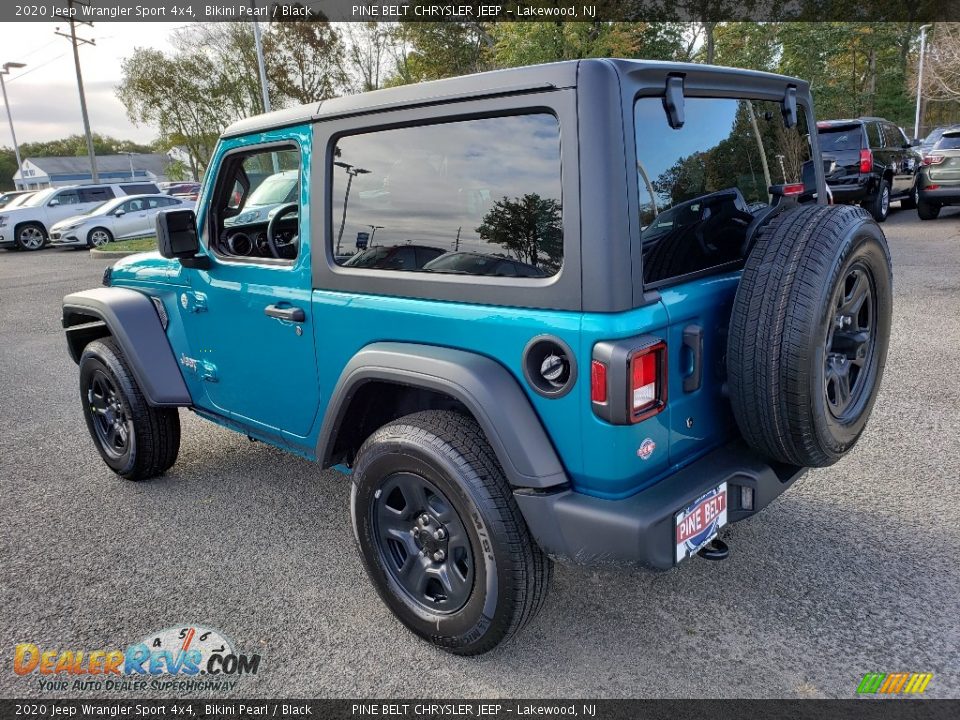 2020 Jeep Wrangler Sport 4x4 Bikini Pearl / Black Photo #4