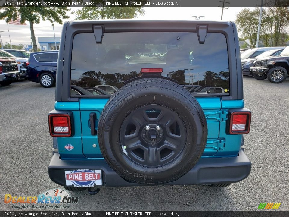 2020 Jeep Wrangler Sport 4x4 Bikini Pearl / Black Photo #5