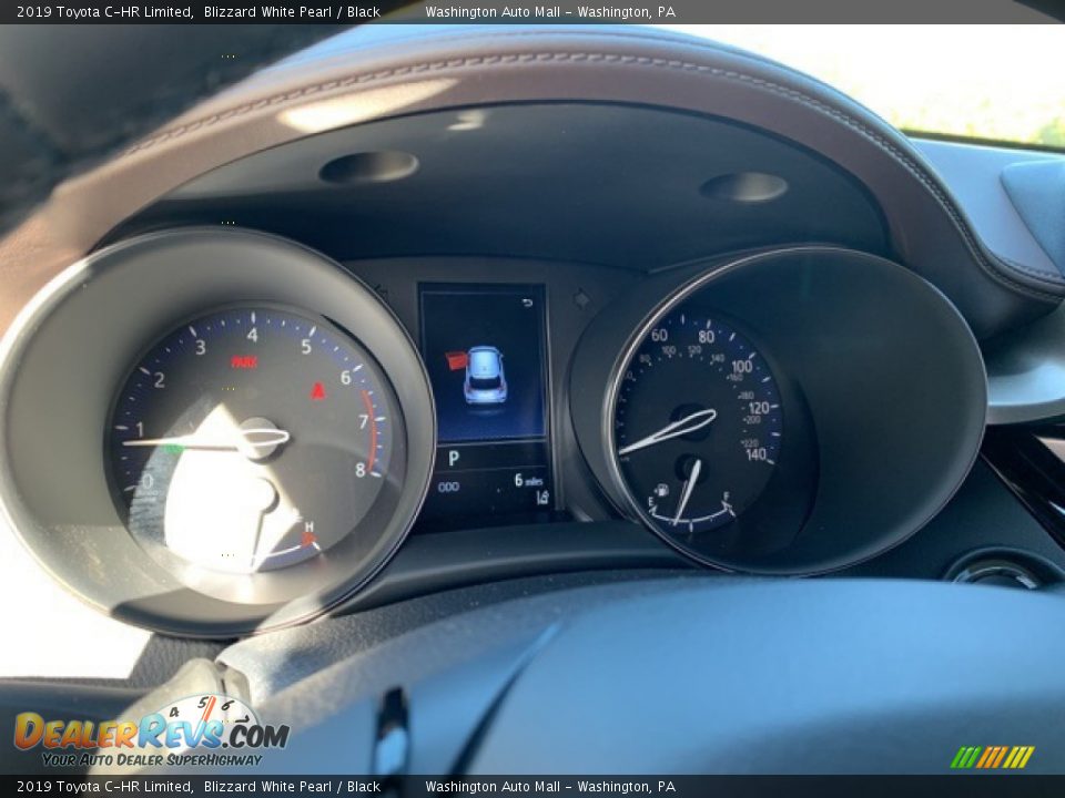 2019 Toyota C-HR Limited Blizzard White Pearl / Black Photo #21