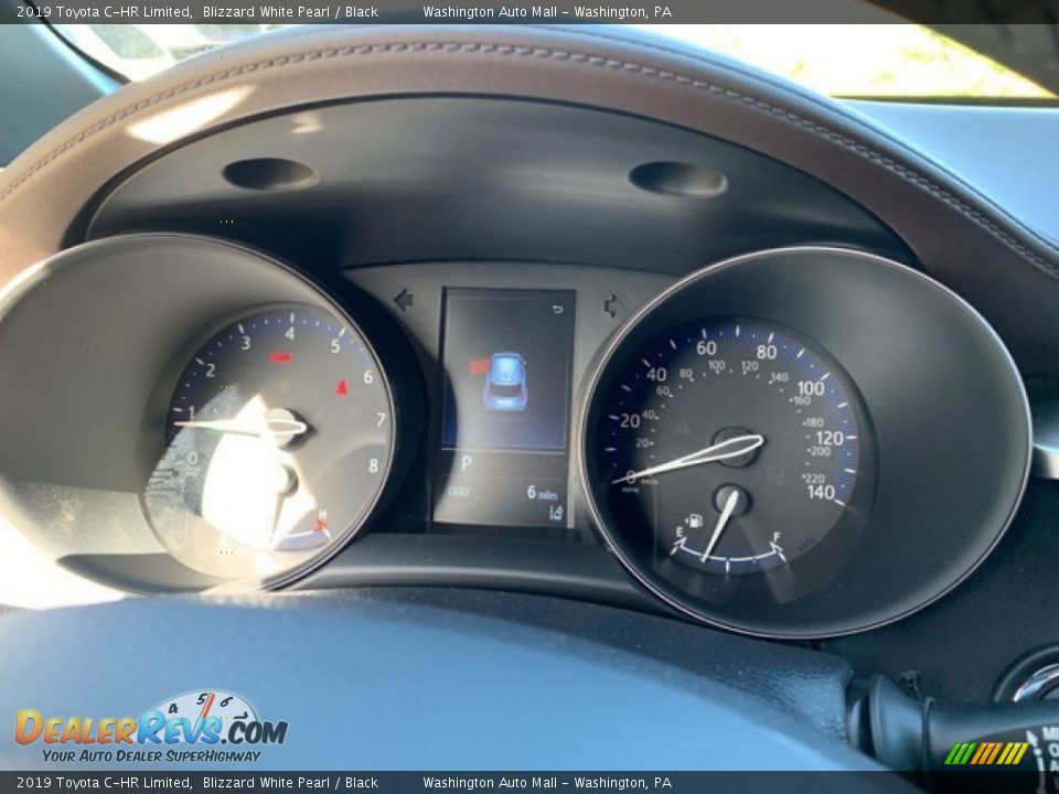 2019 Toyota C-HR Limited Blizzard White Pearl / Black Photo #22