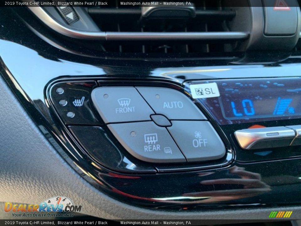 2019 Toyota C-HR Limited Blizzard White Pearl / Black Photo #24