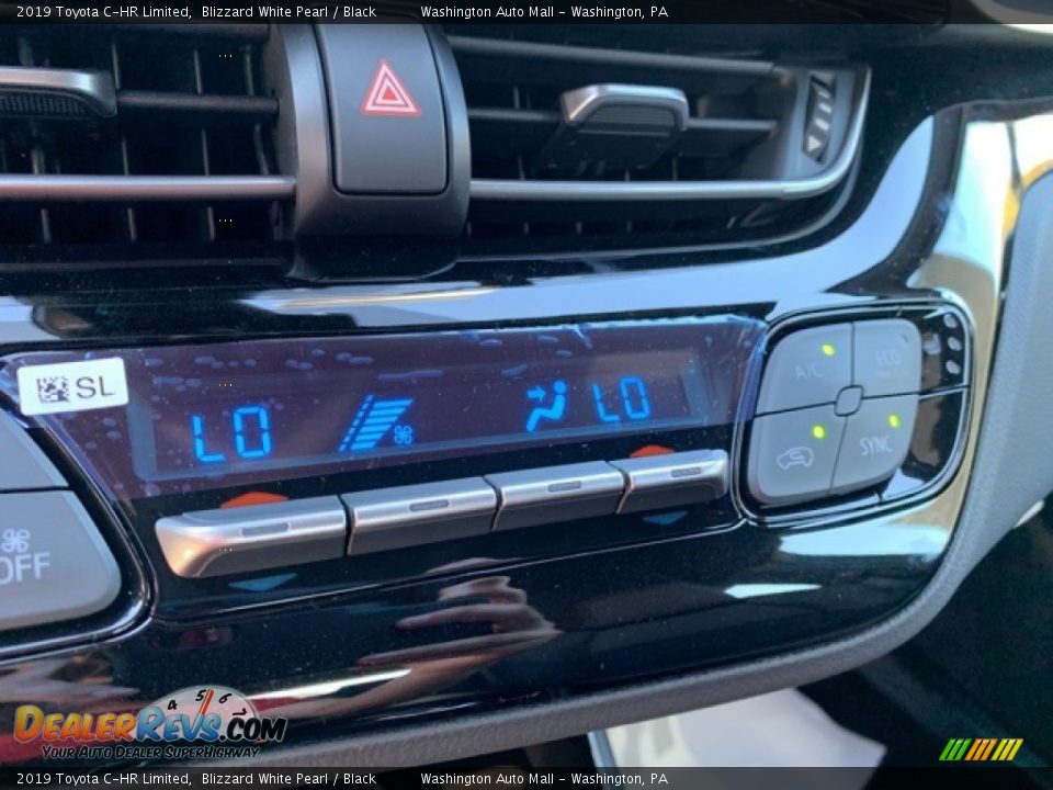 2019 Toyota C-HR Limited Blizzard White Pearl / Black Photo #25
