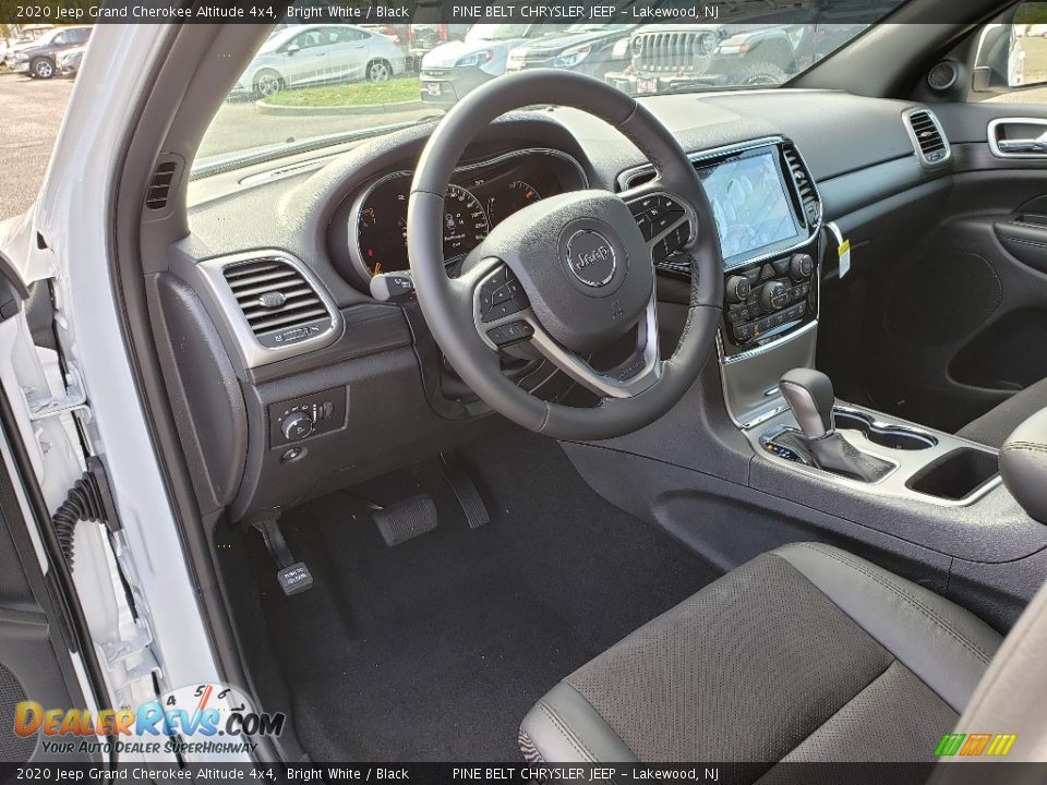 2020 Jeep Grand Cherokee Altitude 4x4 Bright White / Black Photo #7