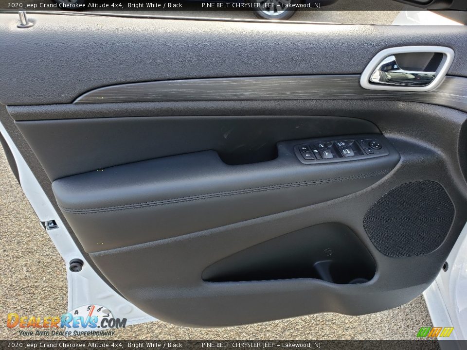 2020 Jeep Grand Cherokee Altitude 4x4 Bright White / Black Photo #8