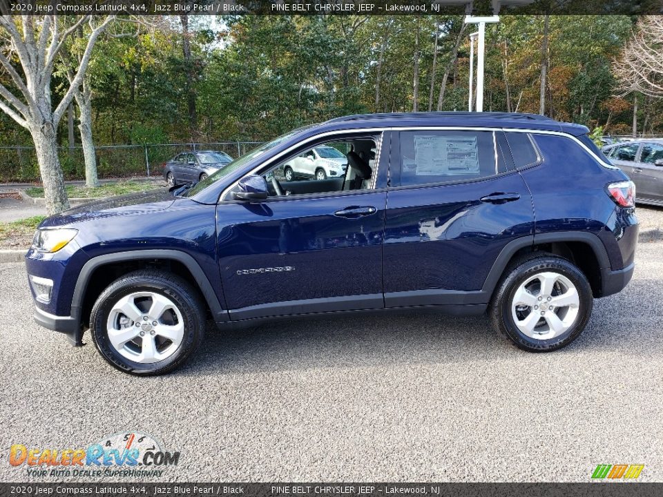 Jazz Blue Pearl 2020 Jeep Compass Latitude 4x4 Photo #3